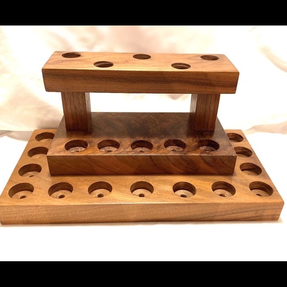 Walnut Essential Oil Stand - Picture 3 of 3